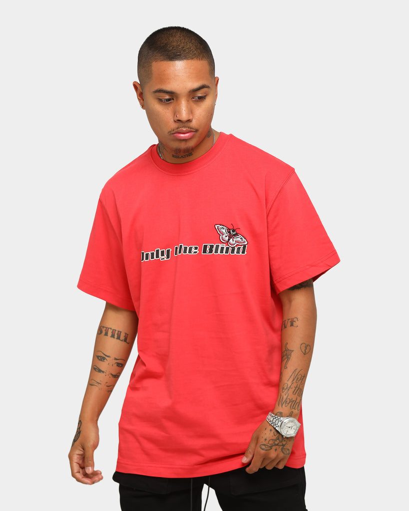 Only The Blind Moth T-Shirt Red | Culture Kings