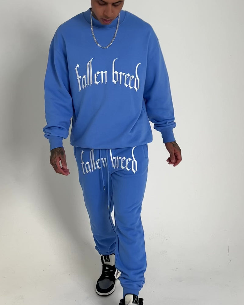 Fallen Breed Logo Crewneck Carolina Blue