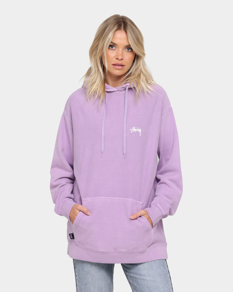 Stussy Stock Hoodie Pigment Orchid | Culture Kings