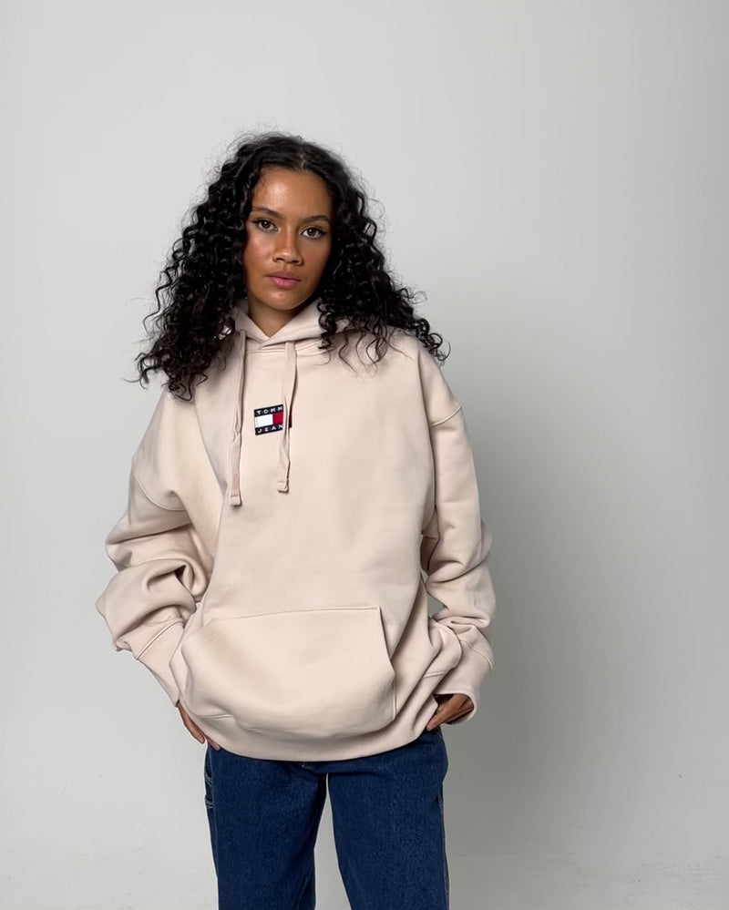 tommy jeans tommy badge hoodie