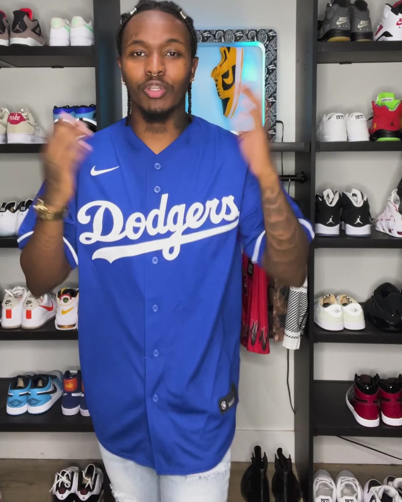 Nike Los Angeles Dodgers Replica Alternate Baseball Jersey Royal Blue